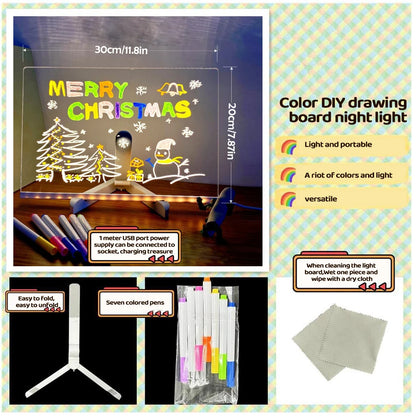ColorGlow Kids Drawing Board