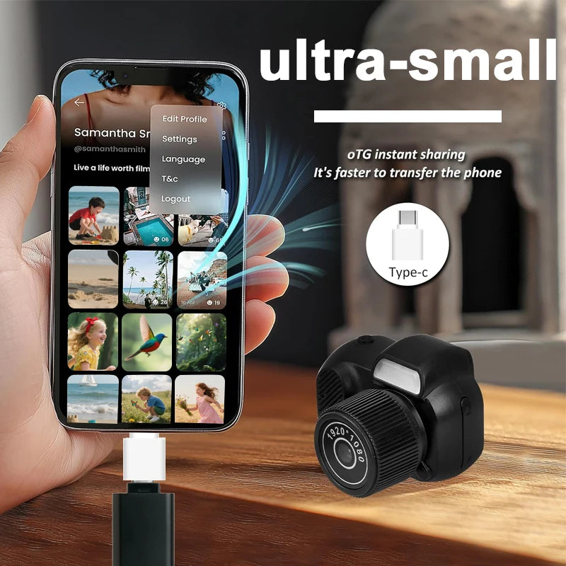 SnapKey Mini Digital Camera